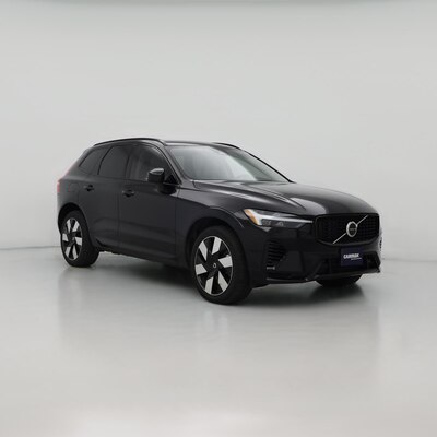 Black 2024 Volvo XC60 Recharge PHEV T8 Ultimate Dark Theme