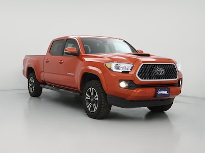 Orange 2018 Toyota Tacoma TRD Sport