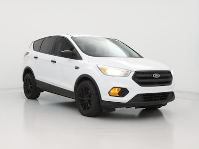 White 2017 Ford Escape S
