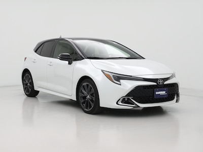 White 2024 Toyota Corolla Hatchback XSE