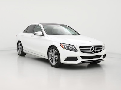 White 2017 Mercedes-Benz C300
