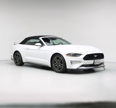 White 2018 Ford Mustang Ecoboost Premium