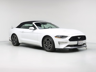 White 2018 Ford Mustang Ecoboost Premium
