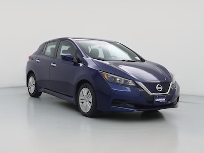 Blue 2021 Nissan Leaf S