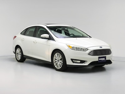 White 2017 Ford Focus Titanium