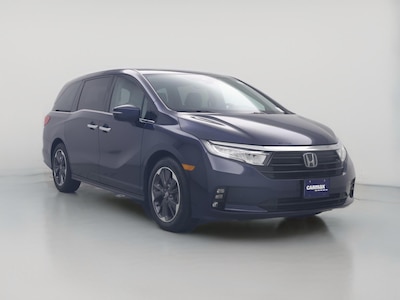 Blue 2022 Honda Odyssey Elite
