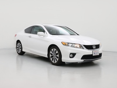 White 2015 Honda Accord EX-L