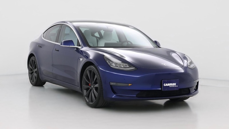 2020 Tesla Model 3 Performance Hero Image