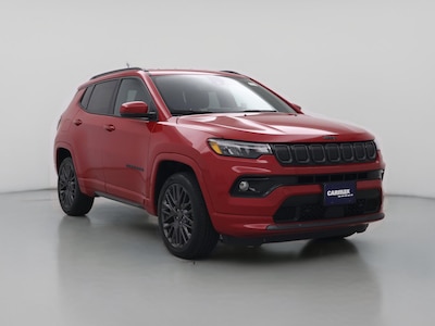 Red 2022 Jeep Compass High Altitude