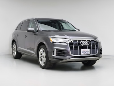 Gray 2022 Audi Q7 Premium Plus