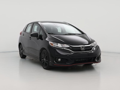 Black 2018 Honda Fit Sport