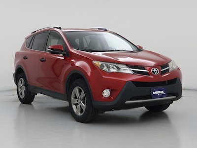 Red 2015 Toyota RAV4 XLE