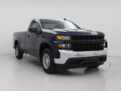 Blue 2021 Chevrolet Silverado 1500 Work Truck