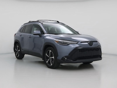 Blue 2024 Toyota Corolla Cross Hybrid XSE