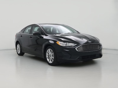 Black 2020 Ford Fusion Hybrid SE