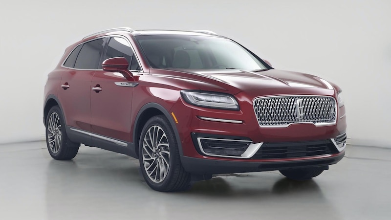 2019 Lincoln Nautilus Reserve Hero Image