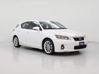 White 2013 Lexus CT 200h