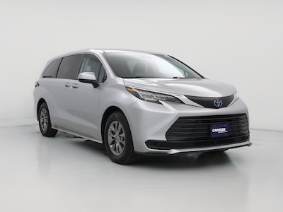 Silver 2021 Toyota Sienna Hybrid LE