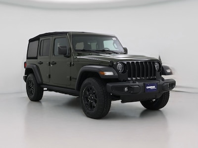 Green 2021 Jeep Wrangler Unlimited Willys
