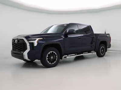 Blue 2022 Toyota Tundra SR5