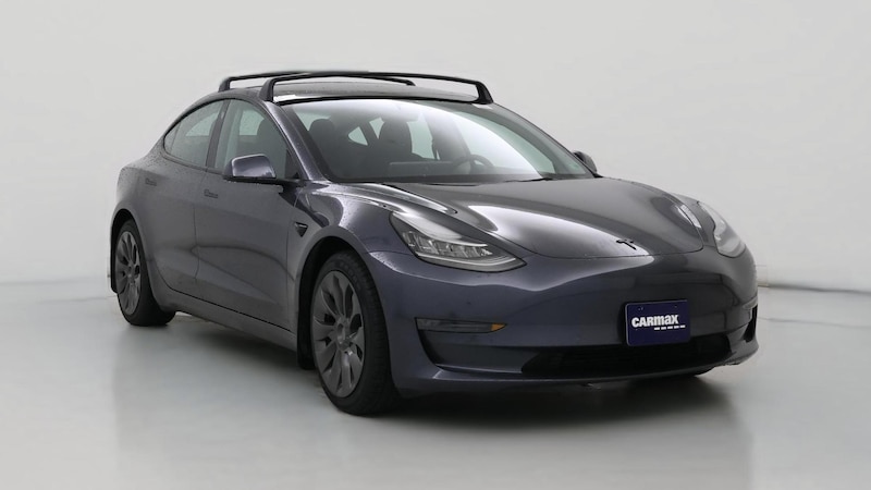 2022 Tesla Model 3 Long Range Hero Image