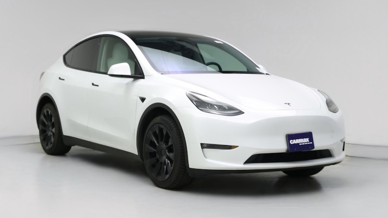 2023 Tesla Model Y Long Range Hero Image