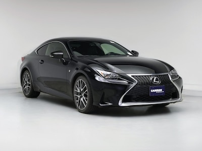 Black 2017 Lexus RC 200t F-Sport