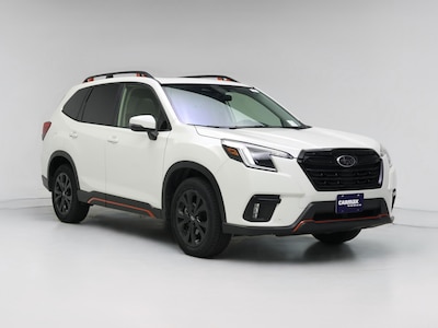 White 2022 Subaru Forester Sport