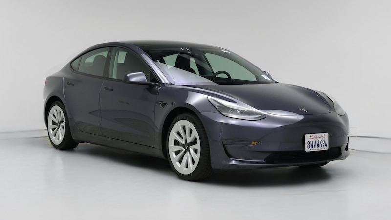 2021 Tesla Model 3 Standard Range Hero Image