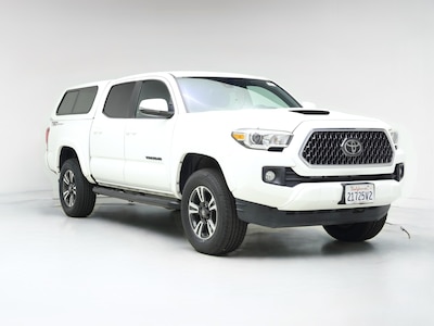 White 2019 Toyota Tacoma TRD Sport