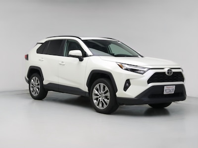 White 2022 Toyota RAV4 XLE Premium