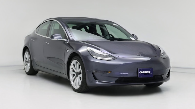 2019 Tesla Model 3 Long Range Hero Image