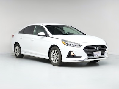 White 2018 Hyundai Sonata SE