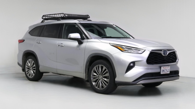 2020 Toyota Highlander Platinum Hero Image
