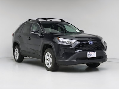 Black 2019 Toyota RAV4 Hybrid LE