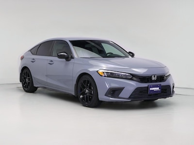 Gray 2022 Honda Civic Sport