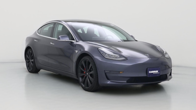 2020 Tesla Model 3 Performance Hero Image