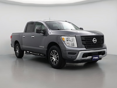 Gray 2021 Nissan Titan SL
