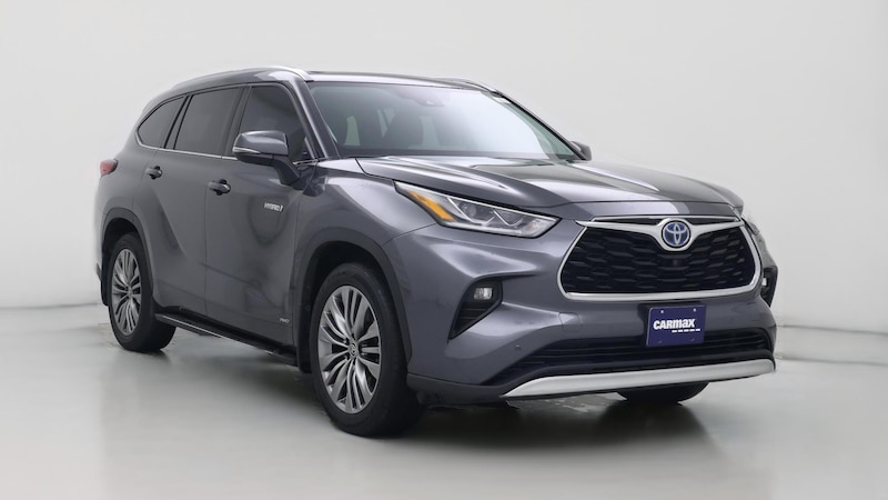 2021 Toyota Highlander Platinum Hero Image