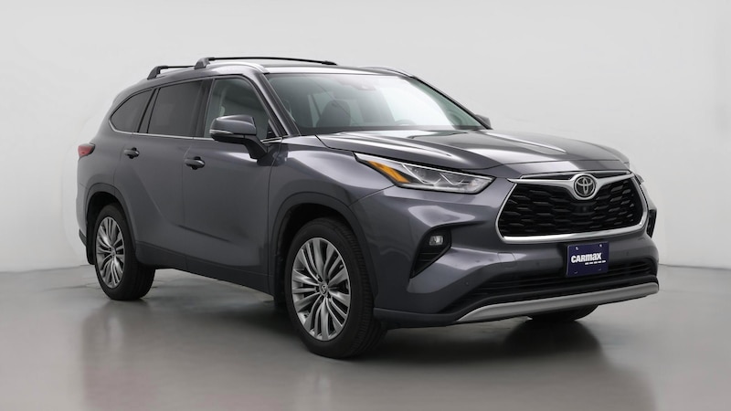 2021 Toyota Highlander Platinum Hero Image
