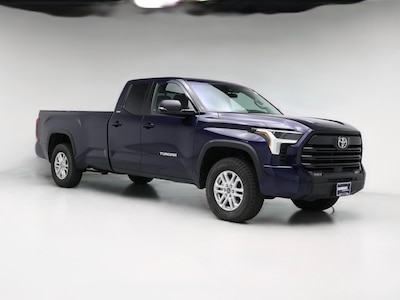 Blue 2022 Toyota Tundra SR5