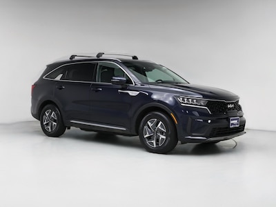 Blue 2022 Kia Sorento Hybrid S
