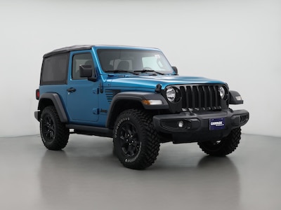 Blue 2020 Jeep Wrangler Sport