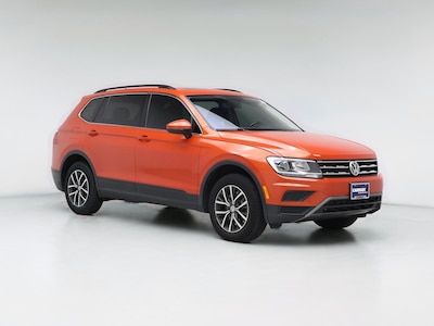 Orange 2019 Volkswagen Tiguan SE