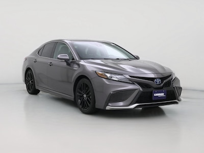 Gray 2021 Toyota Camry Hybrid XSE