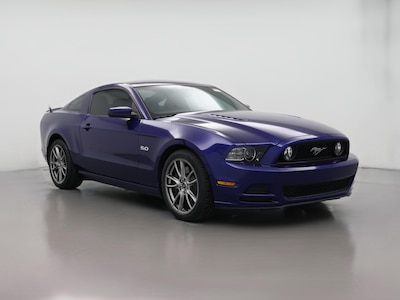 Blue 2013 Ford Mustang GT