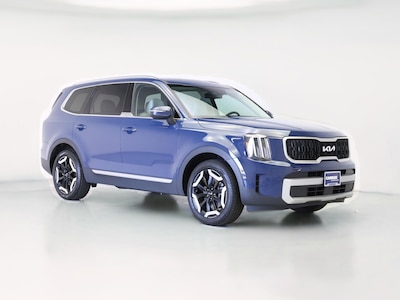 Blue 2024 Kia Telluride EX