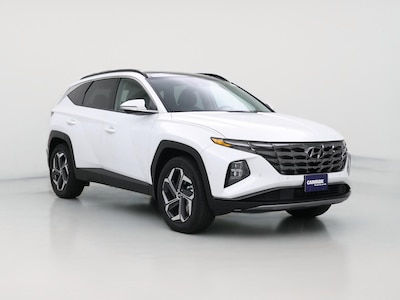 White 2024 Hyundai Tucson Hybrid Limited