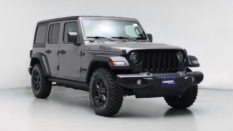 2021 Jeep Wrangler Unlimited Willys Hero Image