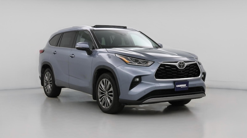 2020 Toyota Highlander Platinum Hero Image